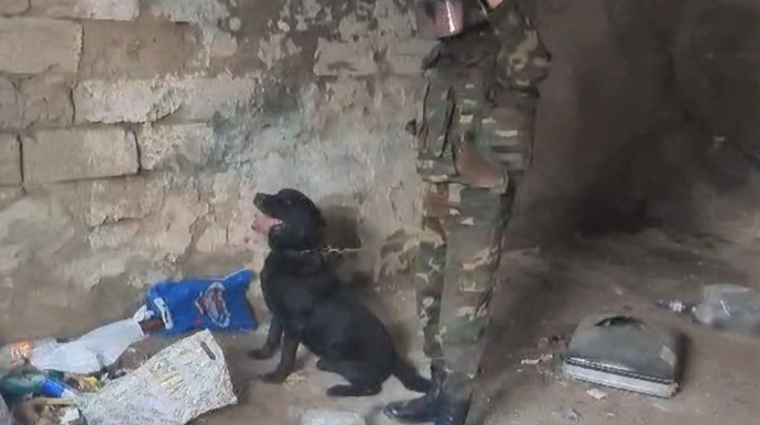 Bakıda silah-sursat aşkarlanıb  - VİDEO - FOTO