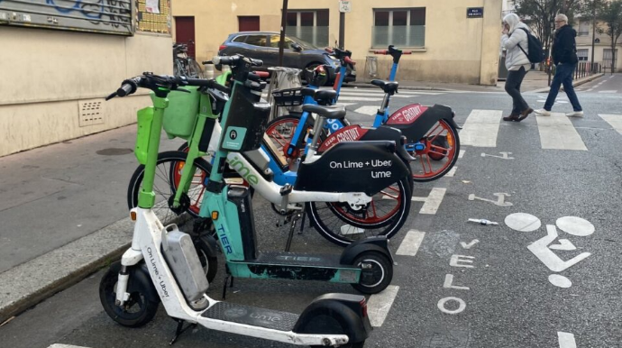 Parisdə skuter qadağası – TARİX VƏ SƏBƏBLƏR - FOTO