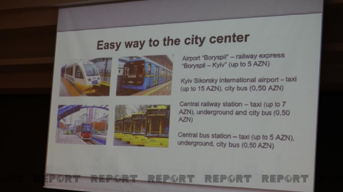 Azərbaycanlı turistlər Ukrayna kurortlarına Kiyevdən qatarla gedə biləcəklər