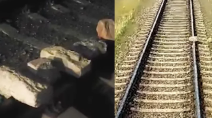 Qatarları qəzaya salmaq istəyənlər var - Ölümlə oynayanlar kimlərdir? - REAL VİDEO  