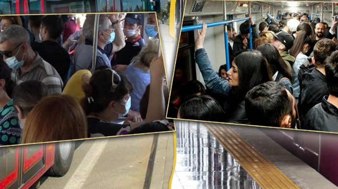 Bakı metrosunda havalandırma problemi var? - RƏSMİ 