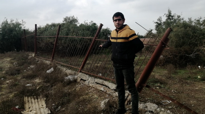 Bakıda inzibati binadan oğurluq edən şəxs tutulub - VİDEO 