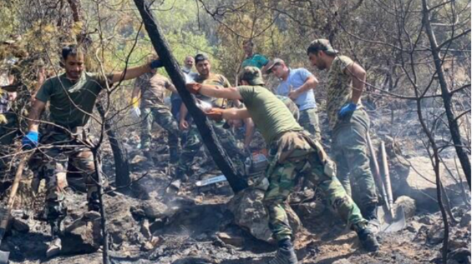 FHN-çilər yanğınla belə mübarizə aparır – Yeni görüntülər  - VİDEO