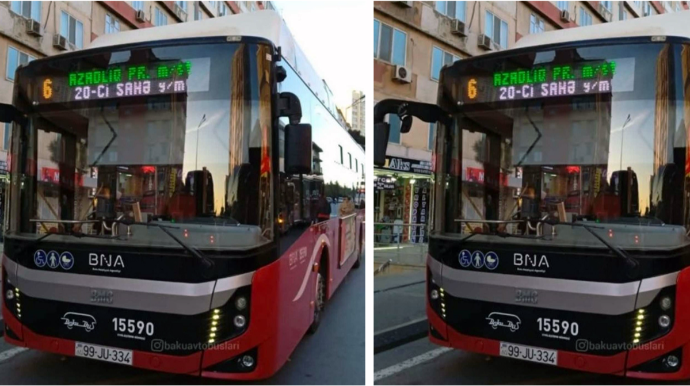 Saatlarla yubanan 6 nömrə... -  Sərnişinlər "BakuBus"u günahlandırır - Şirkətdən açıqlama 
