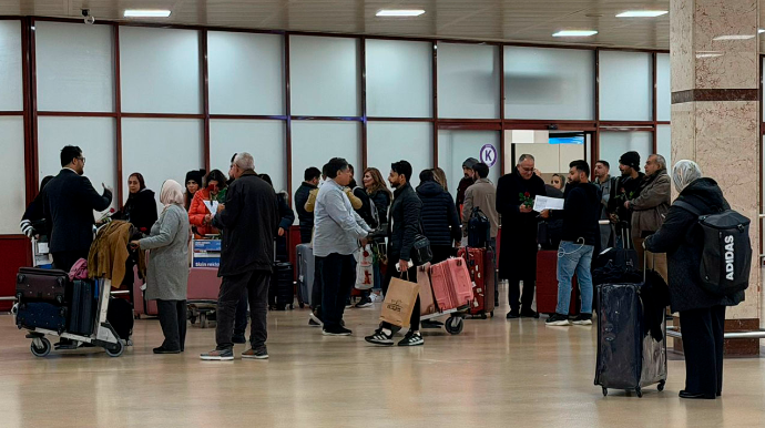 AZAL ilk dəfə Qahirədən Bakıya birbaşa uçuş həyata keçirdi - VİDEO