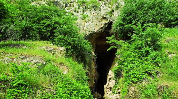 Azıx mağarasına aid arxeoloji tapıntılar Bakıya gətirilib 