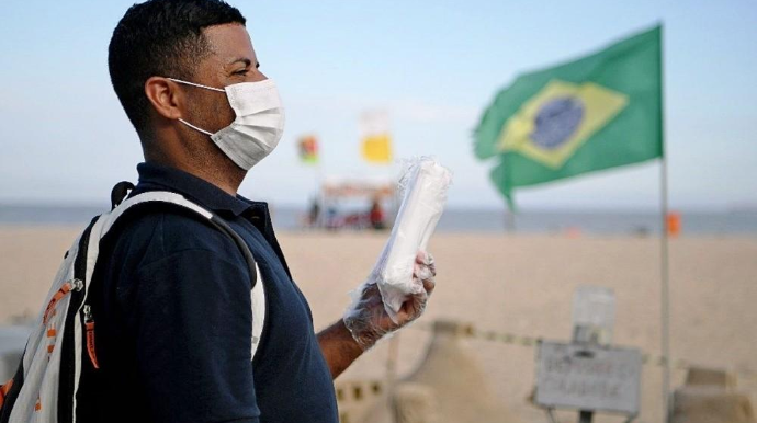 Braziliyada koronavirus qurbanlarının sayı 87,6 mini ötdü