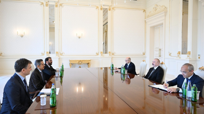 İlham Əliyev Məhəmməd Əbunəyyanı qəbul etdi - FOTOLAR 