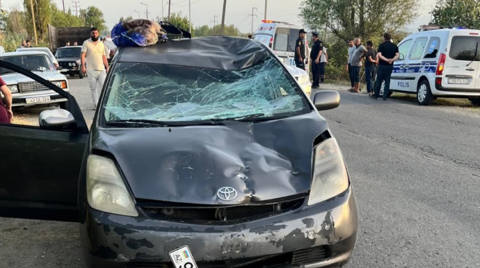 Lənkəranda baş verən qəzada velosipedçi öldü 