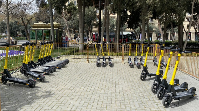 Bakıda 120-dək skuter stansiyası olacaq - RƏSMİ 