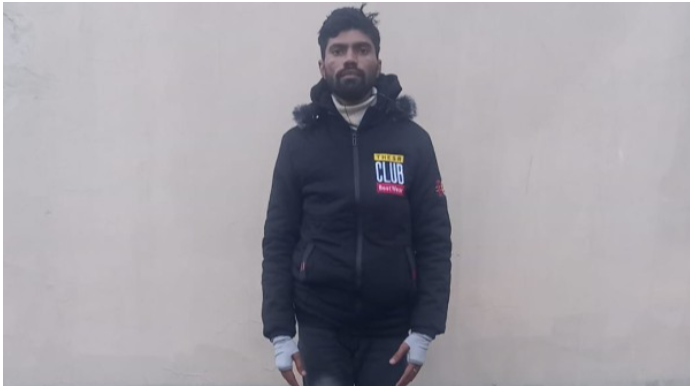 Dövlət sərhədində Pakistan vətəndaşı saxlanıldı - VİDEO 