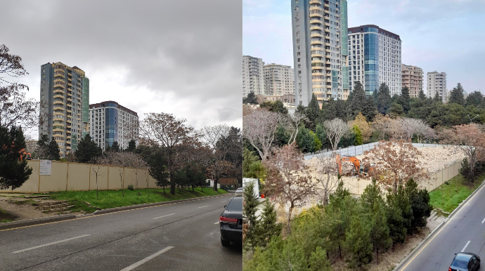 İcra hakimiyyəti Bakıda parkın ərazisini satıb – Memar İFŞA ETDİ - FOTO 