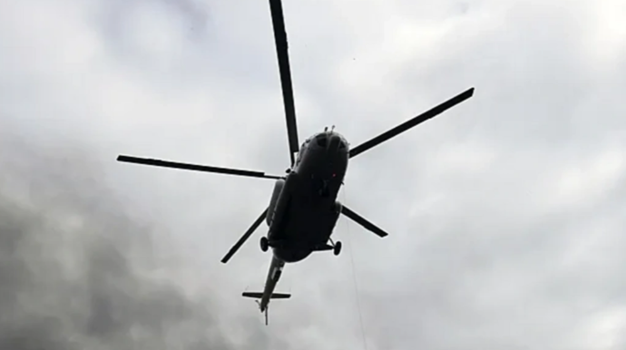 Qazaxıstanda yoxa çıxmış hərbi helikopterin parçaları tapıldı - FOTO