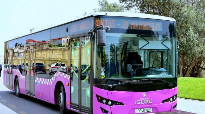 Bakıda 77 nömrəli avtobusda sərnişindaşımanın keyfiyyəti yaxşılaşdırılacaq  - FOTO
