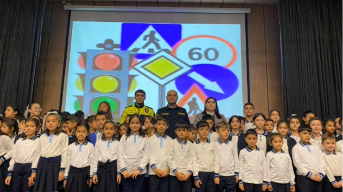 “Diqqət, uşaqlar!” aylığı çərçivəsində tədbirlər davam edir - VİDEO