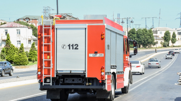 FHN:  Ötən gün 76 yanğına çıxış olub, 17 nəfər xilas edilib