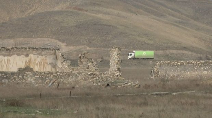 Азербайджанским военнослужащим в Зангилане выдали пайки  - ФОТО