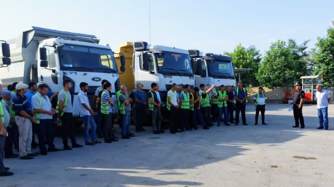 “EUROLİNE” QSC-nin Şəki Nəqliyyat Bölməsində maarifləndirici tədbir keçirilib  - FOTO