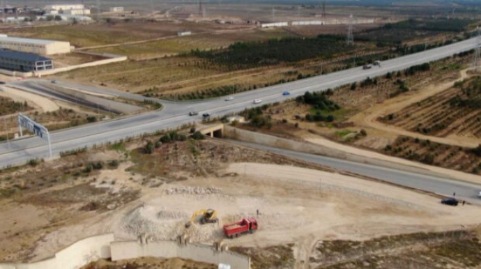 Bakıda hava limanı ilə birləşəcək avtomobil yolunda işlər nə yerdədir? - VİDEO 