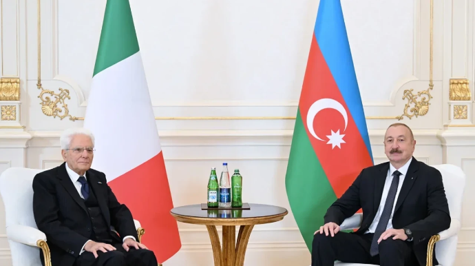 Mattarella İlham Əliyevi təbrik etdi