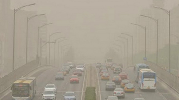 Havada toz müşahidə olunur 