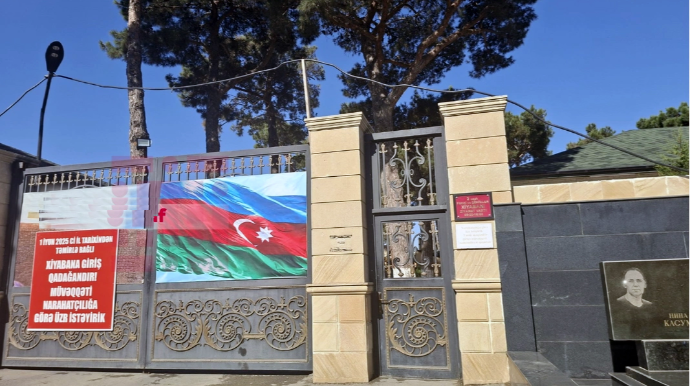 İkinci Fəxri xiyaban təmirə bağlandı - FOTO