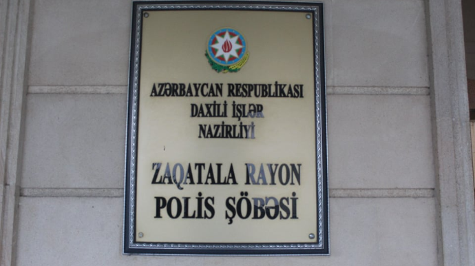 Zaqatalada polis “patı”əməliyyatı keçirib, keçmiş məhkum saxlanılıb  - FOTO