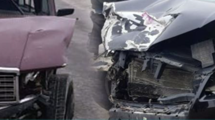 Göyçayda qəza: Xəsarət alanlar var - FOTO