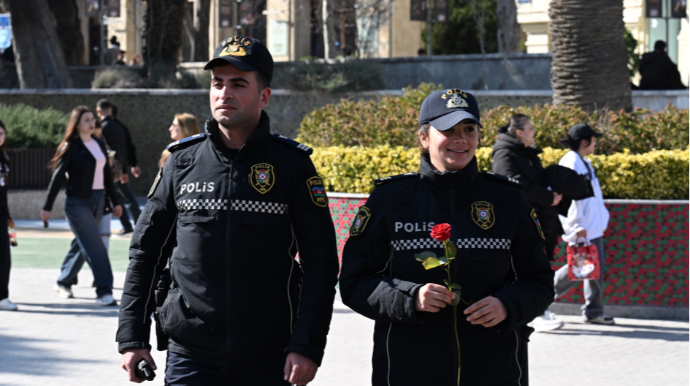 Paytaxtda 8 Mart görüntüləri  - FOTOLAR