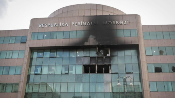 Perinatal Mərkəzdəki yanğınla bağlı MƏHKƏMƏ 