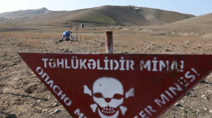 Tərtərdə yol işçiləri minaya düşüb, xəsarət alanlar var 