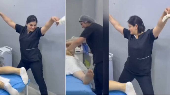 Saç ustası olduğu deyilən həkimin qeyri-etik görüntüləri ilə bağlı ARAŞDIRMA BAŞLANILDI - VİDEO