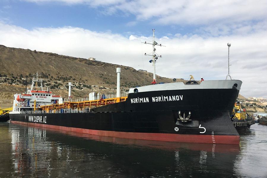 “Nəriman Nərimanov” tankeri əsaslı təmir olunub - FOTO