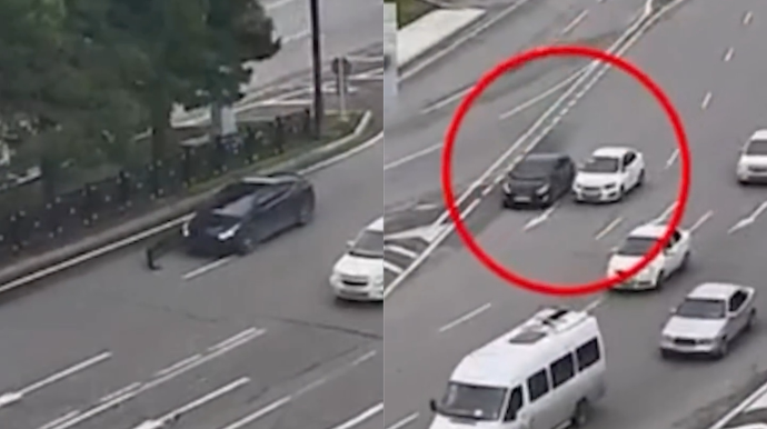 Bir qəzanın iki səbəbi - Sürücülər bu qaydanı bilirmi? - VİDEO 