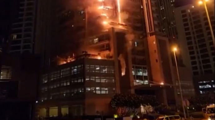 Binada 16 nəfər diri-diri yandı