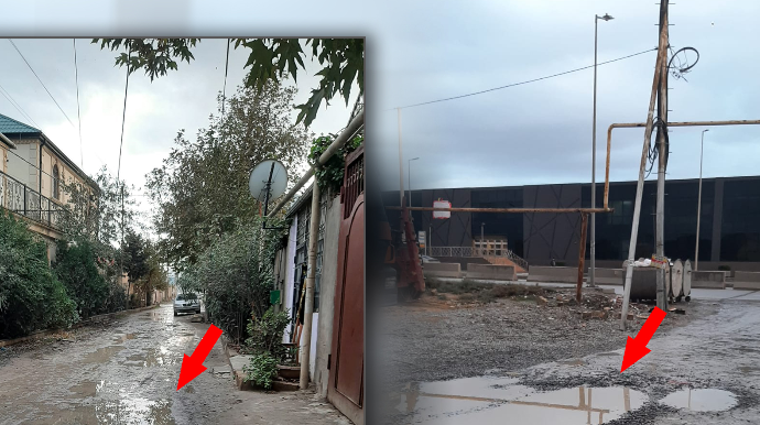 Yeni açılacaq metrostansiyanın yaxınlığında acınacaqlı MƏNZƏRƏ - FOTO 