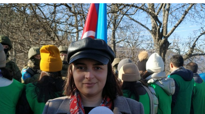 Азербайджанские активисты пригласили карабахских армян присоединиться к акции протеста