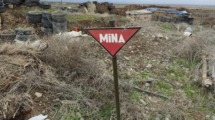 Laçında iki nəfər  minaya düşdü  - YENİLƏNİB