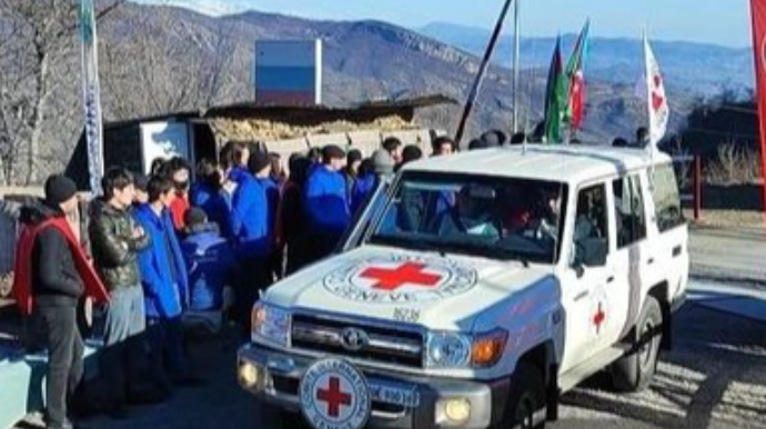 Laçın-Xankəndi yolundan BQXK-ya məxsus 9 avtomobilin keçidi olub 