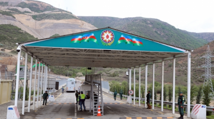 Ermənilər “Laçın” məntəqəsində növbəti dəfə sərbəst KEÇDİ   