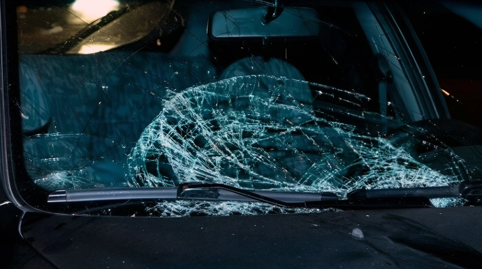 В Нахчыване автобус столкнулся с автомобилем 