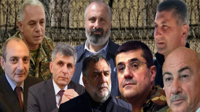 Azərbaycanda həbsdə olan qondarma rejim rəhbərinin oyunlarını politoloq İFŞA ETDİ - FOTO 