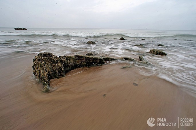 Polşa gəmisi Baltika dənizində batıb