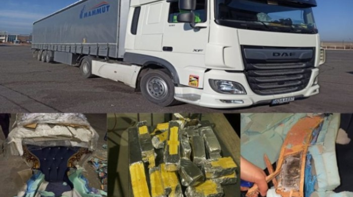 Naxçıvan gömrükçüləri 47 kq-dan artıq narkotik aşkarladı 