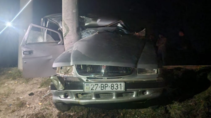 Дорожная полиция обратилась к водителям в связи с ДТП в Сабирабаде - ФОТО