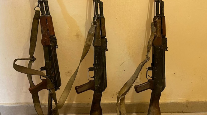 Suqovuşanda avtomatlar aşkarlanıb