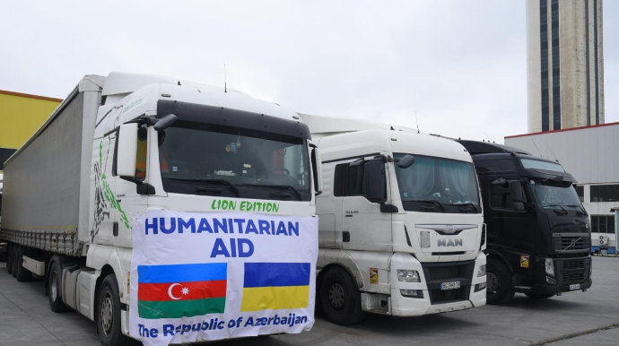 Azərbaycan Ukraynaya 1 milyon dollarlıq yardım göndərdi 