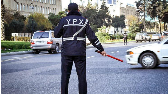 Şəmkirdə avtoxuliqanlıq edən şəxslər saxlanılıb - "06" və "07" ilə qayda pozublar 