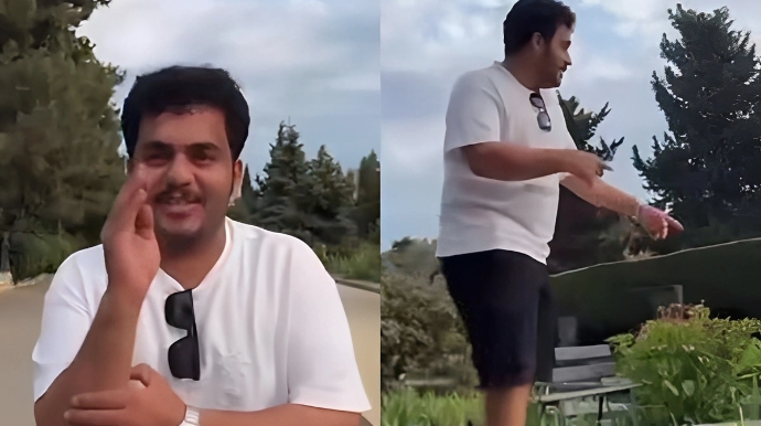 Şəhidlər xiyabanında nalayiq hərəkət edən ərəblərin işi icraata verildi 