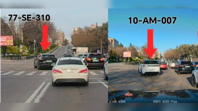 Bu yoldan sola dönmək qadağan edildi: Sürücülərin diqqətinə! - VİDEO